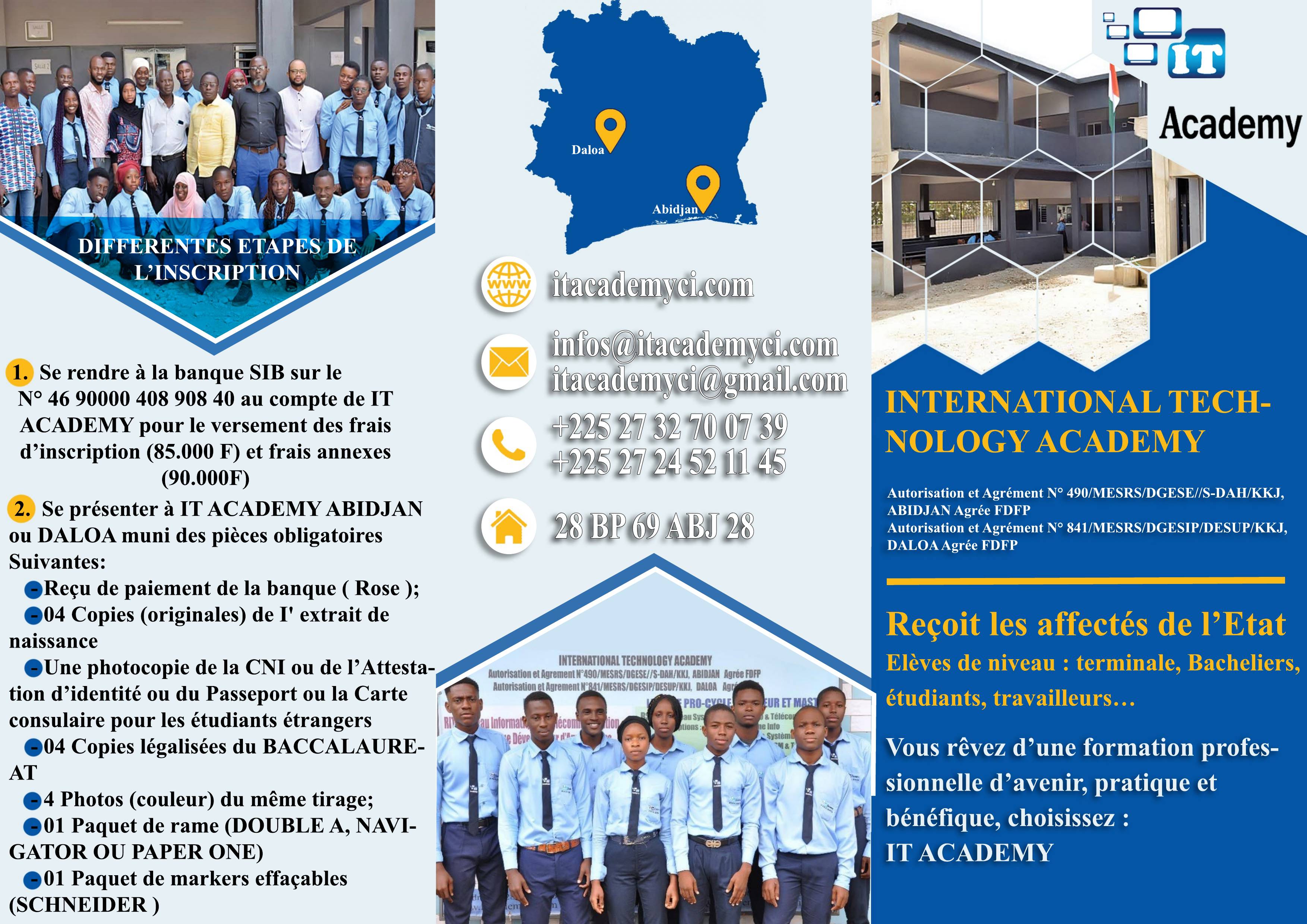 Affiche de IT academy university